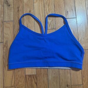 Women's Blue Sports Bra #698